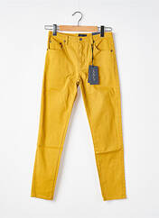 Jeans coupe slim jaune JOACY pour femme seconde vue
