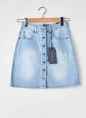 Jupe courte bleu JOACY pour femme seconde vue