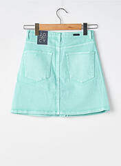 Jupe courte bleu JOACY pour femme seconde vue