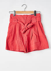 Short rouge JOACY pour femme seconde vue