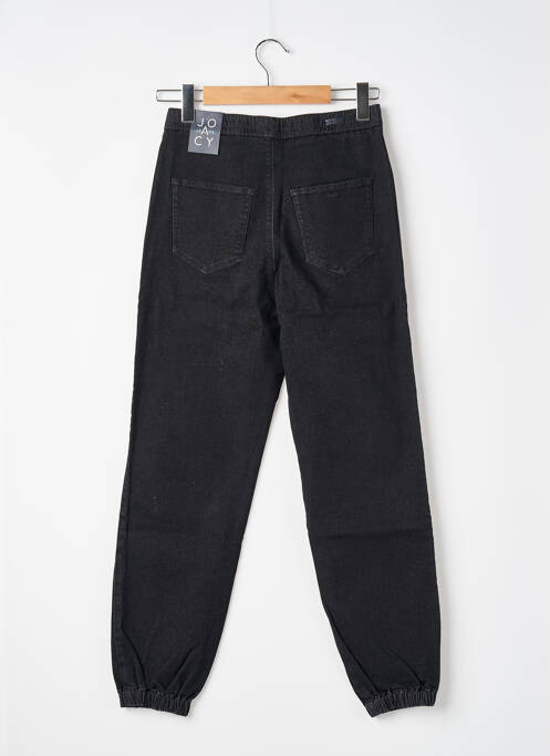 Jeans coupe droite stretch taille normale noir JOACY femme
