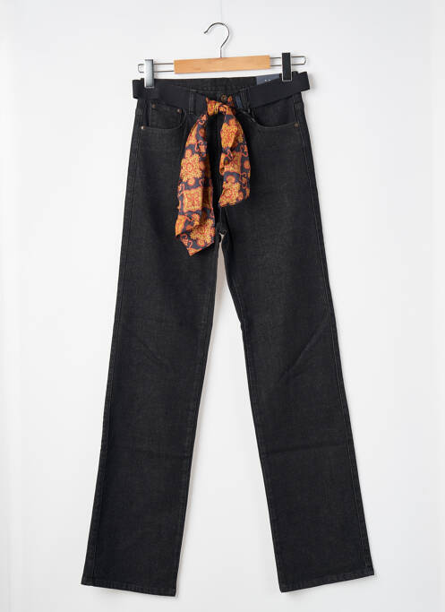 Jeans coupe droite noir JOACY pour femme