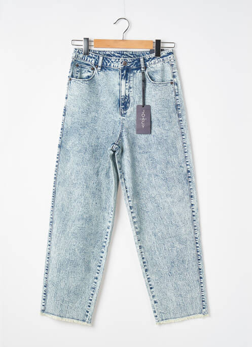 Jeans coupe large bleu JOACY pour femme
