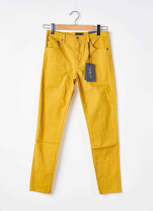 Jeans coupe slim jaune JOACY pour femme
