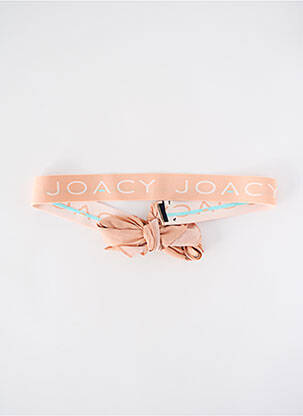 Ceinture fermeture liens à nouer rose JOACY femme