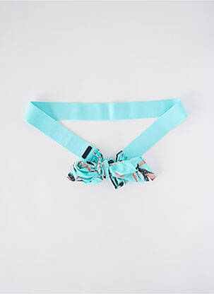 Ceinture fermeture liens à nouer bleu JOACY femme