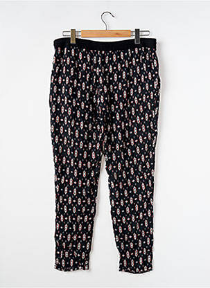 Pantalon large tissage popeline taille normale noir PIMKIE femme