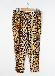 Pantalon large marron ZARA pour femme seconde vue