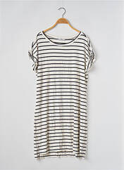 Robe mi-longue blanc LE PHARE DE LA BALEINE pour femme seconde vue