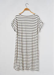 Robe mi-longue blanc LE PHARE DE LA BALEINE pour femme seconde vue