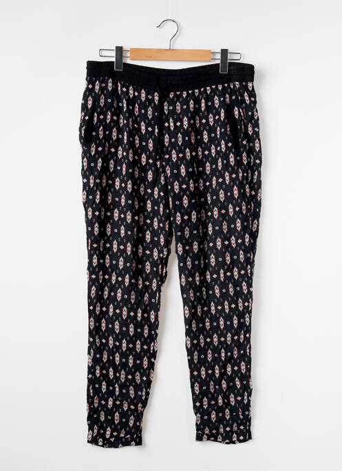 Pantalon large tissage popeline taille normale noir PIMKIE femme
