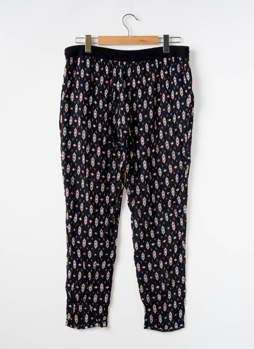 Pantalon large tissage popeline taille normale noir PIMKIE femme