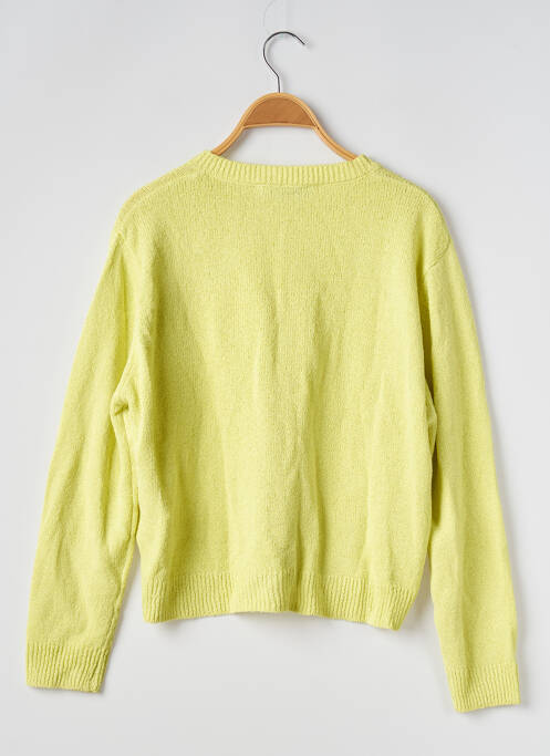 Gilet manches longues vert ZARA pour femme