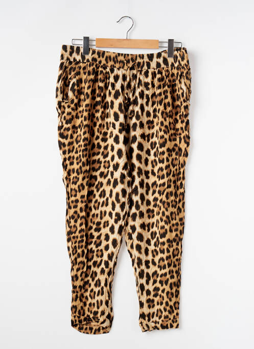 Pantalon large marron ZARA pour femme