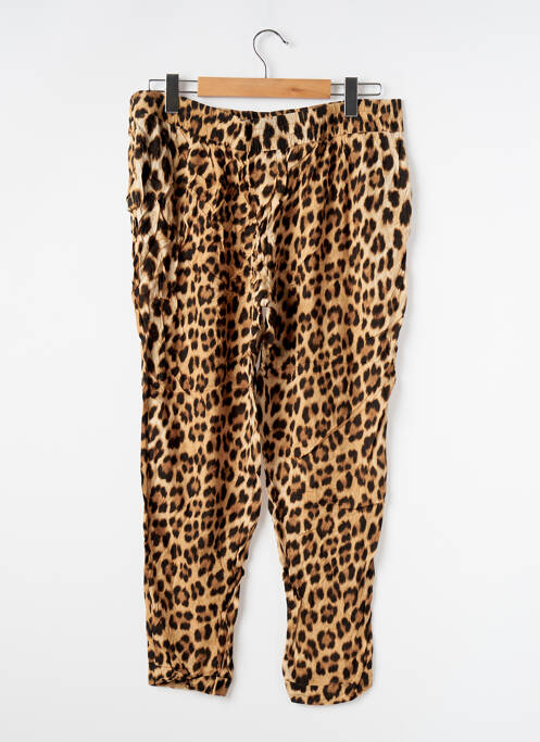 Pantalon large marron ZARA pour femme