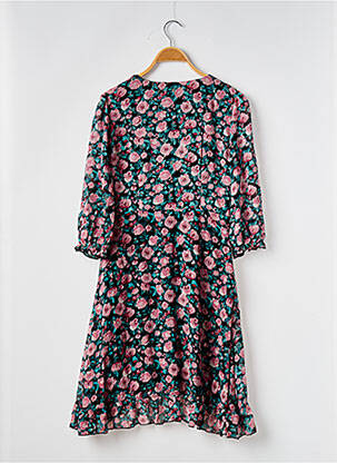 Robe courte manches 3/4 manches 3/4 noir GOA femme