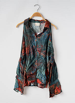 Tunique sans manche orange REZINE femme