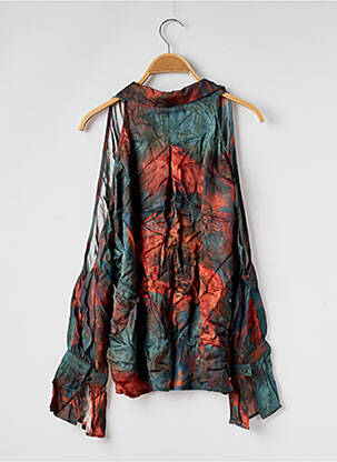 Tunique sans manche orange REZINE femme