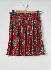 Jupe courte rouge VINTAGE DRESSING pour femme seconde vue