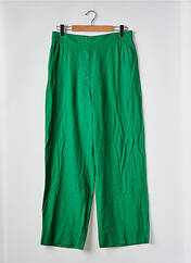 Pantalon large vert ZARA pour femme seconde vue