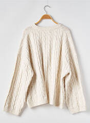 Pull beige H&M pour femme seconde vue
