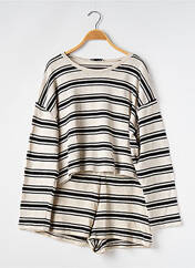 Robe mi-longue beige ZARA pour femme seconde vue