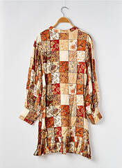 Robe mi-longue orange REZINE pour femme seconde vue