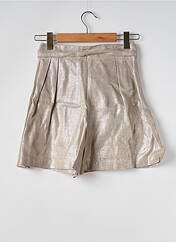 Short beige SANS MARQUE pour femme seconde vue