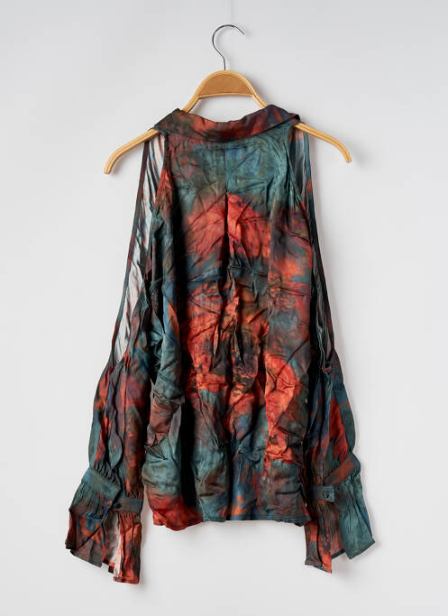 Tunique sans manche orange REZINE femme