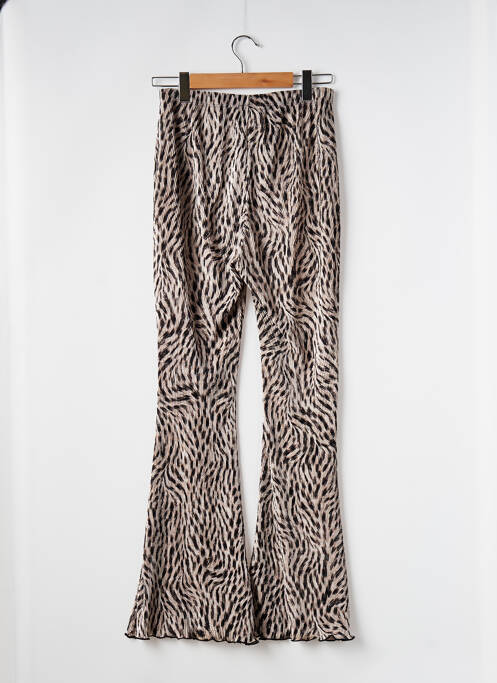Pantalon large tissage popeline taille normale noir TOPSHOP femme