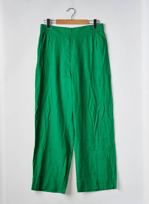Pantalon large vert ZARA pour femme