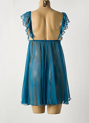 Nuisette/combinette légère et transparente bleu FOEMINA femme