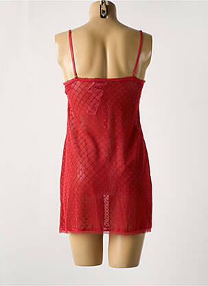 Nuisette/combinette légère et transparente rouge ANTIGEL femme