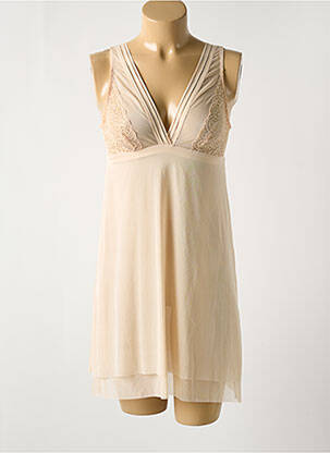Nuisette/combinette légère et transparente beige ANTIGEL femme