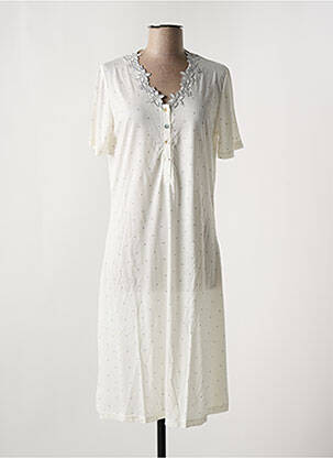 Chemise de nuit imprimé pois gris LINGELOR femme
