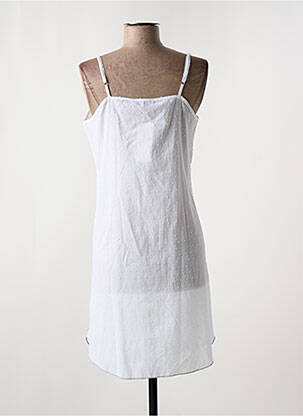Nuisette/combinette stretch blanc JULIE femme