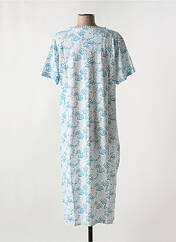 Chemise de nuit bleu ESKIMO pour femme seconde vue