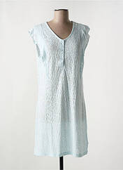 Chemise de nuit bleu ESKIMO pour femme seconde vue