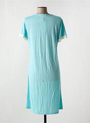Chemise de nuit bleu JULIE pour femme seconde vue