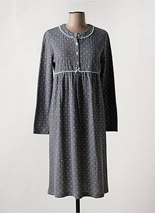 Chemise de nuit gris LOHE pour femme