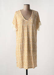 Chemise de nuit jaune ANTIGEL pour femme seconde vue