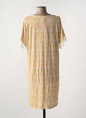 Chemise de nuit jaune ANTIGEL pour femme seconde vue