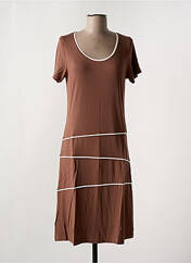 Chemise de nuit marron LINGELOR pour femme seconde vue