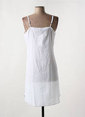 Nuisette/combinette blanc JULIE pour femme seconde vue