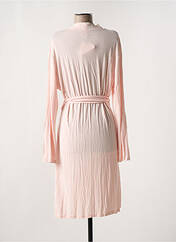 Robe de chambre rose LINGELOR pour femme seconde vue