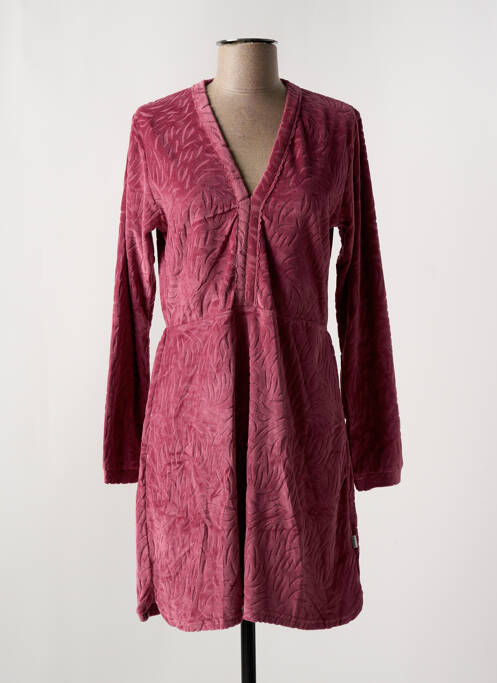Chemise de nuit manches longues rouge ESKIMO femme