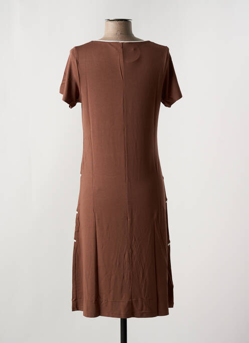 Chemise de nuit marron LINGELOR pour femme
