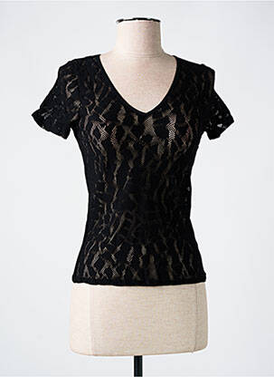 Top/caraco noir LE BOURGET femme