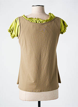 Top manches courtes manches courtes beige LE BOURGET femme