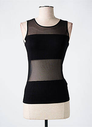 Top/caraco noir LE BOURGET femme